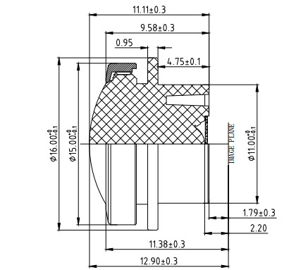 高性能 1MP/1.4MP 360度パノラマレンズ 長寿命,EFL 0.95mm ワイドアングルレンズ,複数のインターフェース