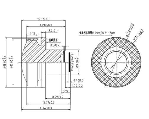 高画質AVMレンズEFL1.44mm アラウンドビューモニター 盲点のない運転